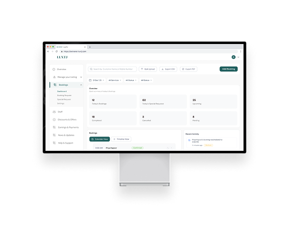 LUXTJ Extranet case study